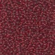 Miyuki rocailles kralen 11/0 - Silver lined dark ruby 11-2427